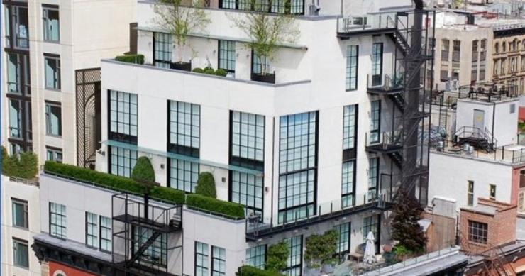 'Quíntuplex' de lujo entre los rascacielos de manhattan (nueva york)