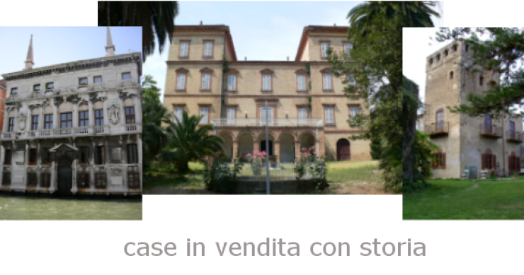 40 casas con historia en venta en Italia (tabla en italiano)