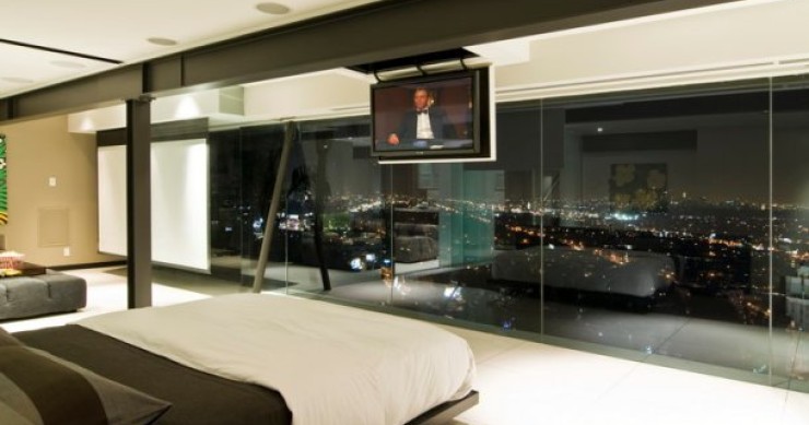 Vivienda atalaya en los ángeles al más puro estilo 'james bond' 