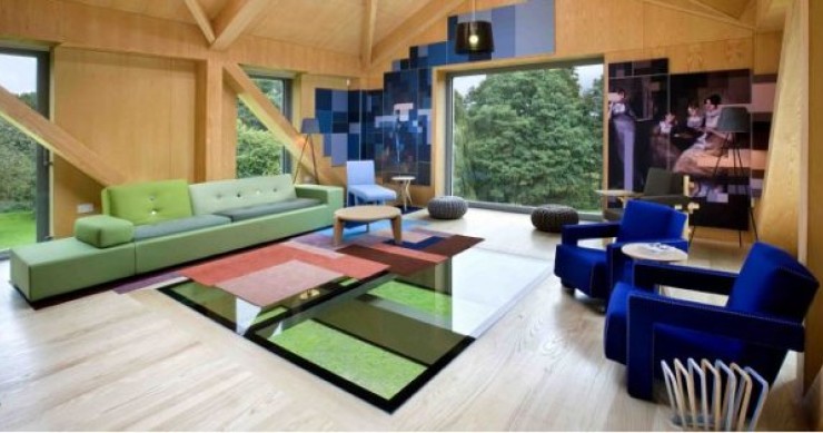 La casa de la felicidad: vivienda balancín que se puede alquilar en reino unido