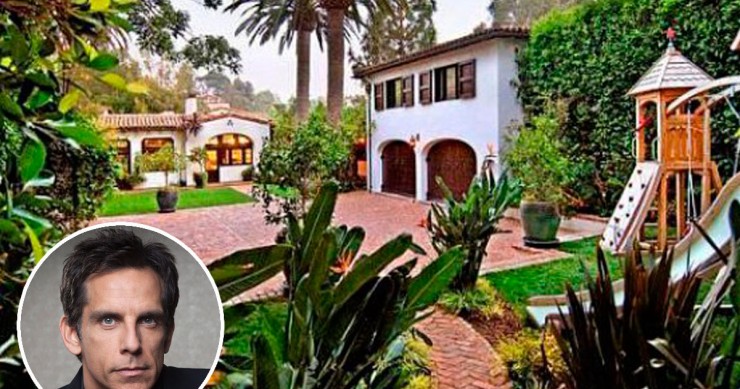 Casas de famosos: Ben Stiller ofrece su casa de estilo español por 11,5 millones (fotos)
