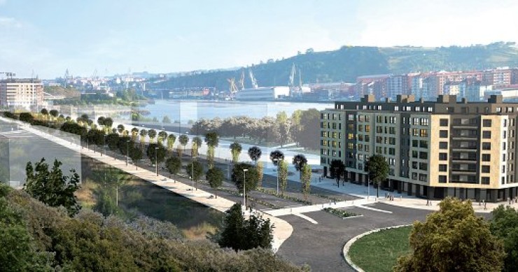 imagen de la promoción galindo plaza de jaureguizar Jaureguizar hará un "precio exclusivo" a los 10 primeros compradores en la feria inmobiliaria de bilbao