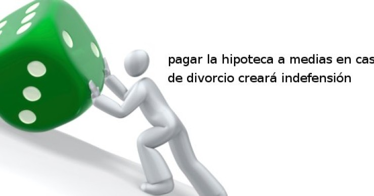 Pagar la hipoteca "a medias" deja especialmente indefensas a amas de casa, dice aeafa