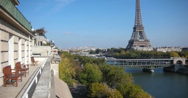 Ático de lujo con vistas a la torre eiffel (parís)