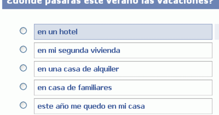 Encuesta: vota, ¿Dónde pasarás este verano las vacaciones?