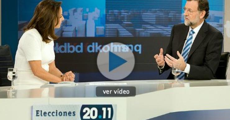 Rajoy: "habrá que decirle a los bancos que dieron hipotecas por pisos a 100, que los vendan por 70 y asuman la pérdida"