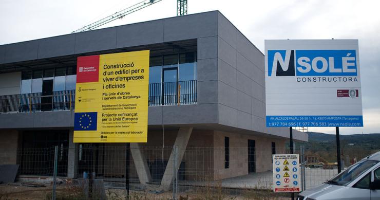 vivero de empresas en construcción en la galera (fotos: jöel ventura) Así es la galera, un pueblo donde nóos, el instituto presidido por urdangarín, recomendó construir un vivero de empresas