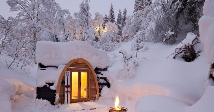 Hoteles con encanto: podhotel, un refugio ecológico para dormir entre la nieve