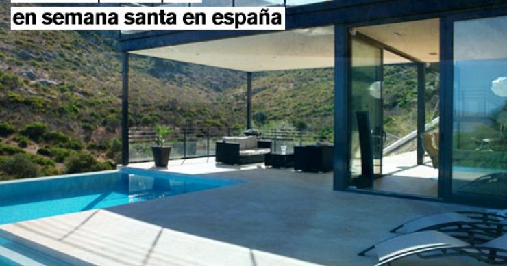 Las 10 mejores casas para alquilar durante la semana santa en España