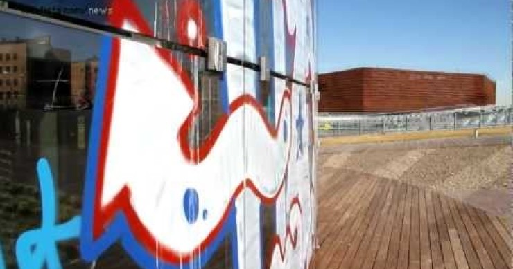 Errores/horrores urbanos: el creaa de alcorcón, 150 millones dilapidados en un circo gigante sin acabar