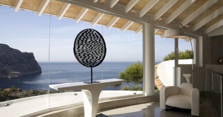 Casas de ensueño: mansión de diseño en mallorca para vislumbrar el mediterráneo