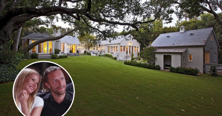 Gwyneth paltrow y chris martin compran un casa de revista en los ángeles por más de 10 millones