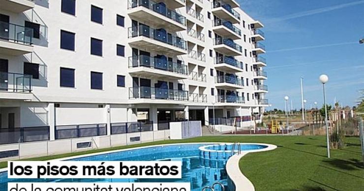 Los 32 pisos nuevos más baratos de la Comunidad Valenciana (tabla)