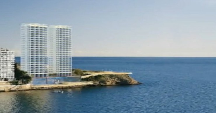 El tribunal supremo declara ilegales dos torres ya construidas frente al mar de benidorm