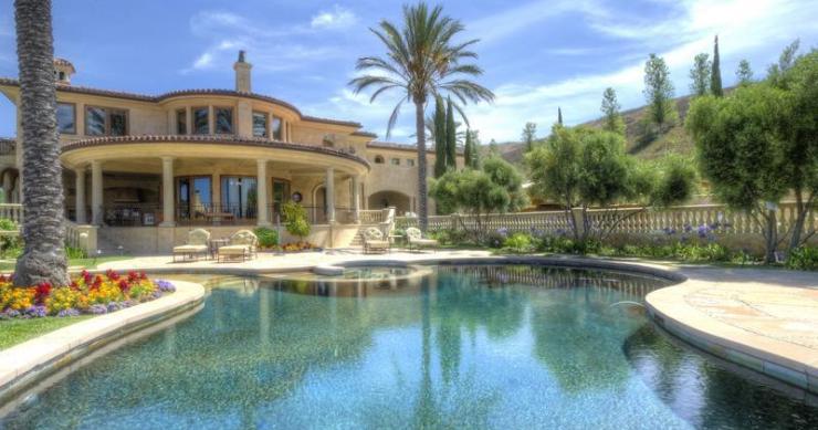 Casas de ensueño: una villa de exquisito diseño italiano en california 