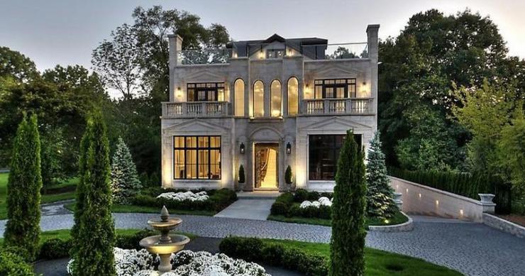 Casas de ensueño: una mansión de estilo europeo para relajarse frente al lago michigan (eeuu)