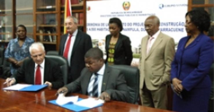  San josé construirá 100.000 viviendas de protección oficial en Mozambique