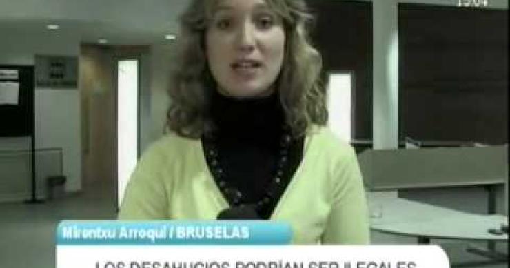 Europa tacha de ilegal la normativa española sobre desahucios por desproteger a los consumidores