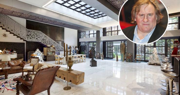 El actor Gèrard Depardieu pone a la venta su palacio en París por su oposición a la política de hollande