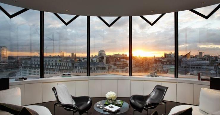  Hoteles con encanto: un icono del diseño en londres bajo la batuta de norman foster