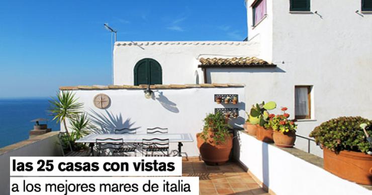 Las 25 casas con vistas a los mejores mares de Italia