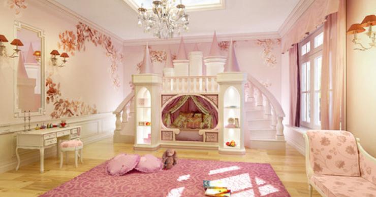 Habitaciones de princesas con una decoración excéntrica (fotos)