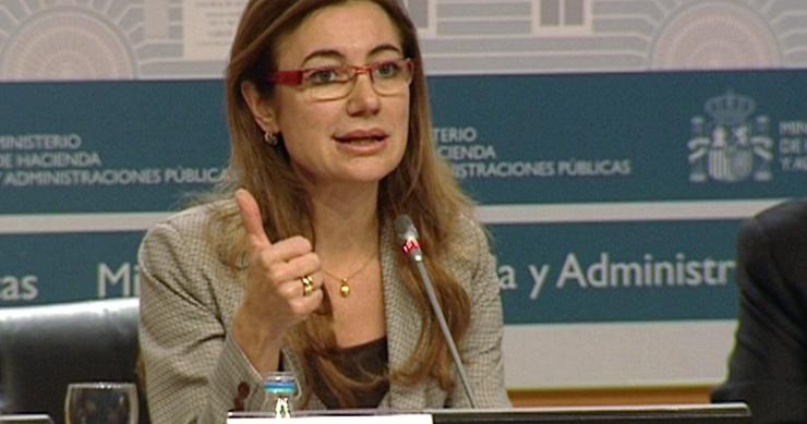 la secretaria de estado de presupuestos, marta fernández currás El déficit público se situó en el 4,8% hasta agosto y tres ccaa registraron superávit