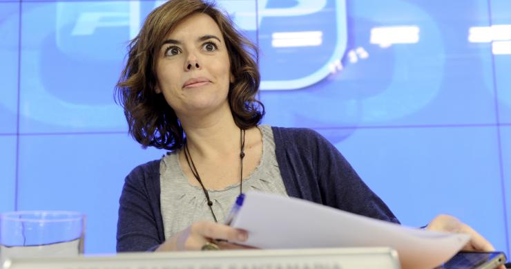 soraya sáenz de santamaría, vicepresidenta del gobierno El gobierno creará un portal de subastas de viviendas para que cualquier ciudadano pueda pujar