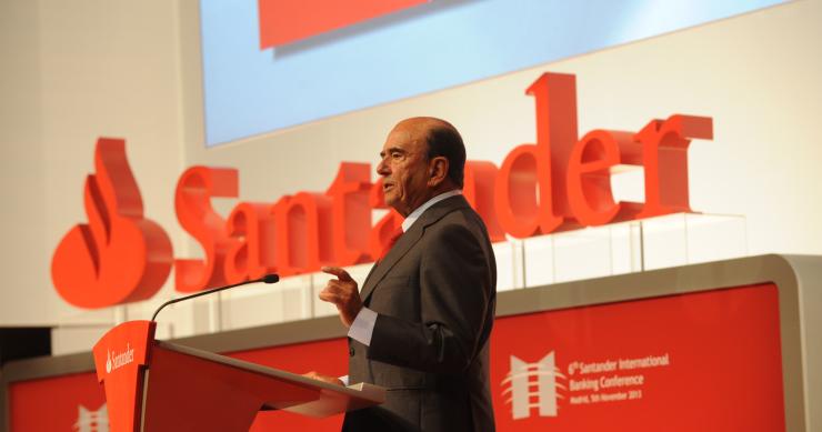 El banco santander ‘embarga’ a los fondos a los que prestó dinero para comprar sus oficinas