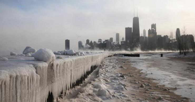 Arquitectura congelada: 10 escalofriantes fotos que ha dejado la ola de frío polar que azota eeuu