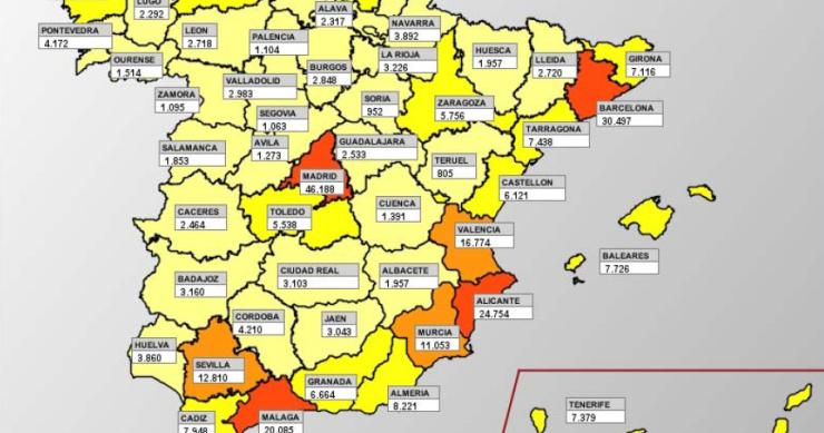 Los 18 ‘mercados calientes’ de la vivienda en España