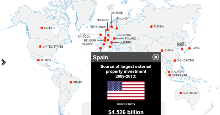 España es el décimo mercado inmobiliario más atractivo del mundo para inversores extranjeros