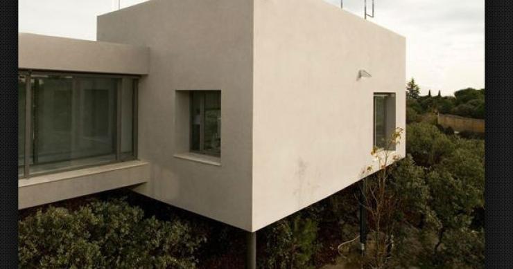 Casas de ensueño: una villa de diseño moderno en plena sierra de guadarrama (Madrid)