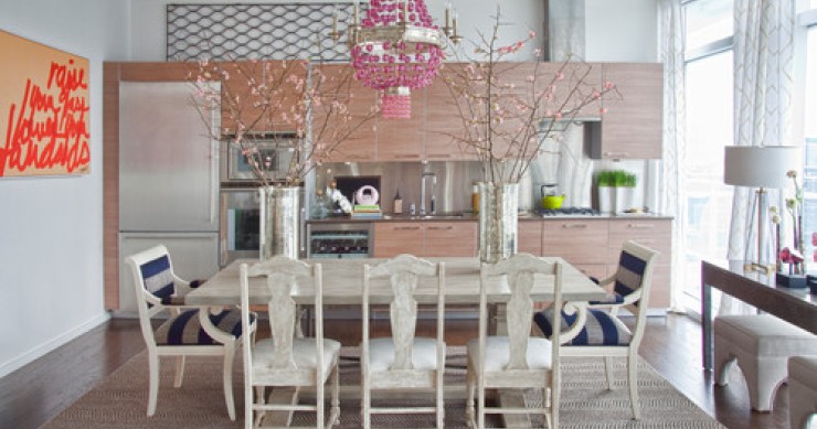 Ideas de decoración: 10 cocinas con toques de color de las que te enamorarás