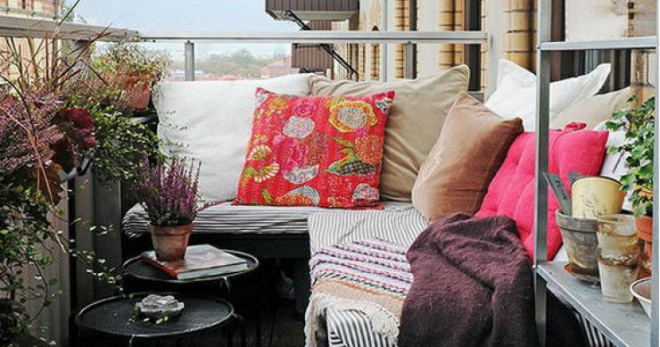 Ideas de decoración: cómo convertir una pequeña terraza o patio en un oasis Urbano