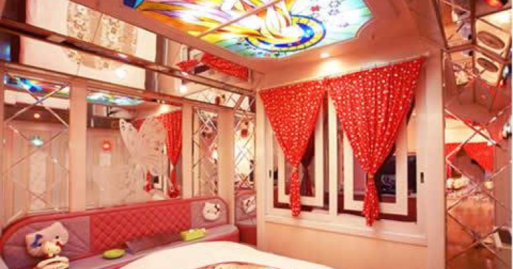 Los mejores 'hoteles del amor' de Japón: del vagón de metro a la consulta del doctor (fotos)