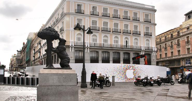 Ya es oficial: el edificio del antiguo hotel parís en la puerta del sol se reabrirá en los próximos días como tienda de apple