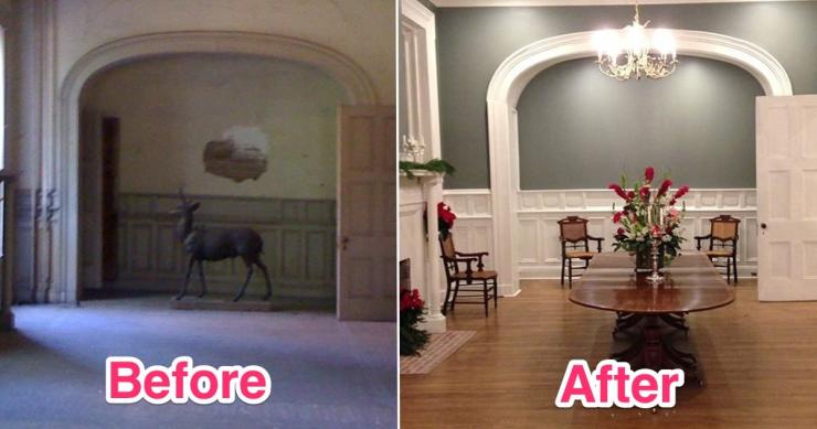 Así se transforma una vivienda en ruinas en una mansión de ensueño (fotos)