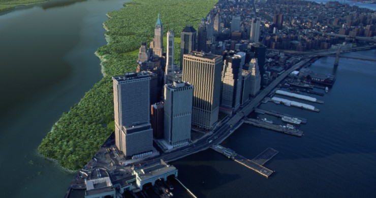 El antes y después de nueva york: de isla inhóspita a ciudad de los rascacielos en sólo 400 años (fotos)