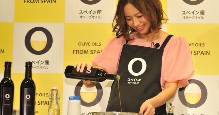 campaña de promoción de aceite de oliva en tokio (fuente: aceites de oliva de españa)