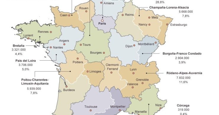 Imagen del día: así será la nueva Francia