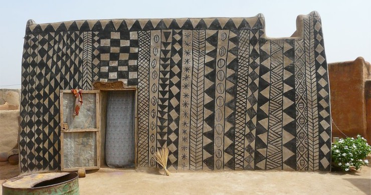 el hogar de la tribu kassena se encuentra en burkina faso (fotos: rita willaert/mnc)