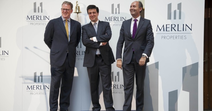 directivos de merlin properties en su salida a bolsa