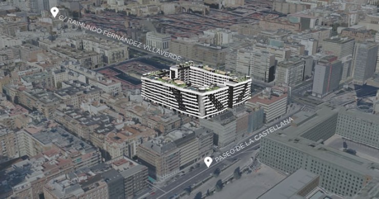 Sale a subasta el codiciado solar de defensa en el centro de Madrid por 90,3 millones