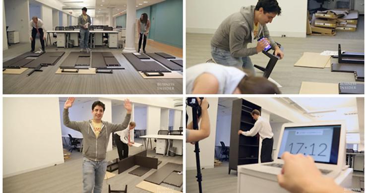 La prueba definitiva de que es imposible montar un mueble de Ikea en menos de 5 minutos (aunque lo diga en las instrucciones)