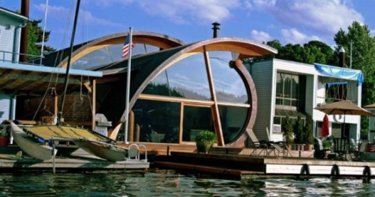 Las casas flotantes más espectaculares del mundo (fotos)