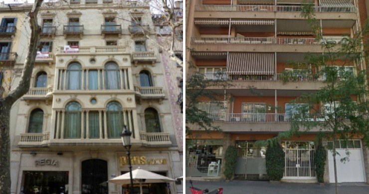 Jordi Pujol cambia su despacho en uno de los edificios más emblemáticos de Barcelona a la portería de su casa
