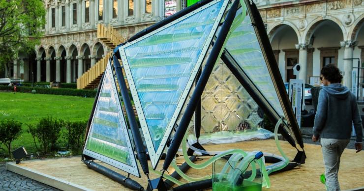 Algatectura, edificios a base de algas: el fondo del mar conquista las ciudades