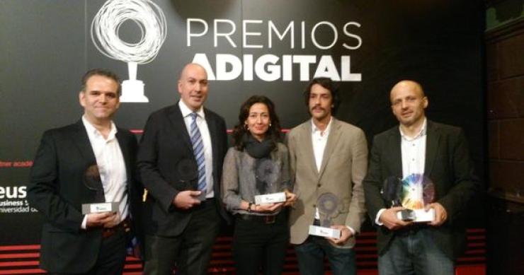 idealista recibe el primer premio adigital a la excelencia empresarial