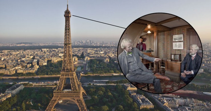 El apartamento secreto de la torre Eiffel